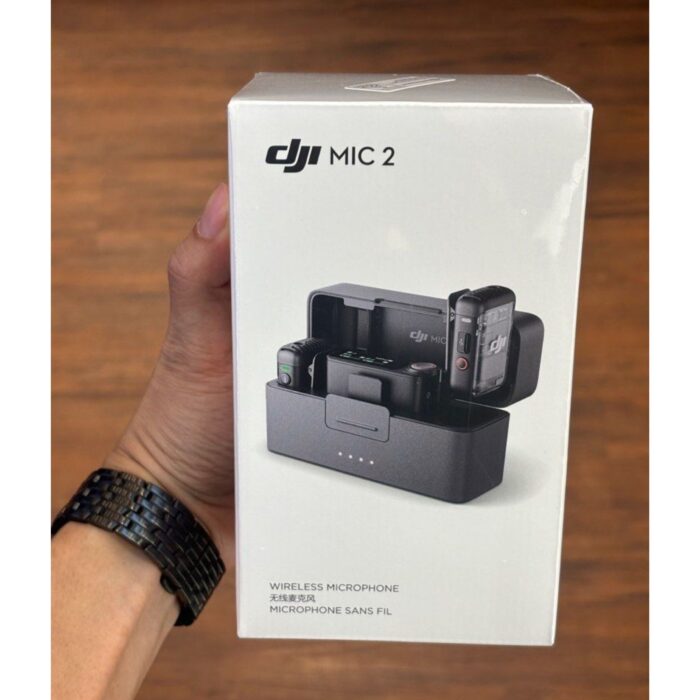 DJI Mic 2 Wireless Microphone System – 32-bit Float, Noise Cancellation, OLED Display, All-in-One Solution