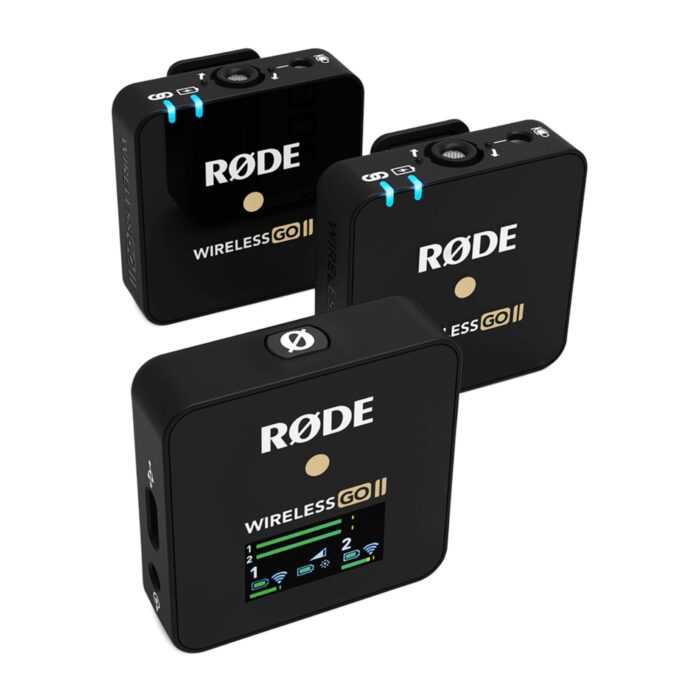 RØDE Wireless GO II – Dual Channel Wireless Microphone System