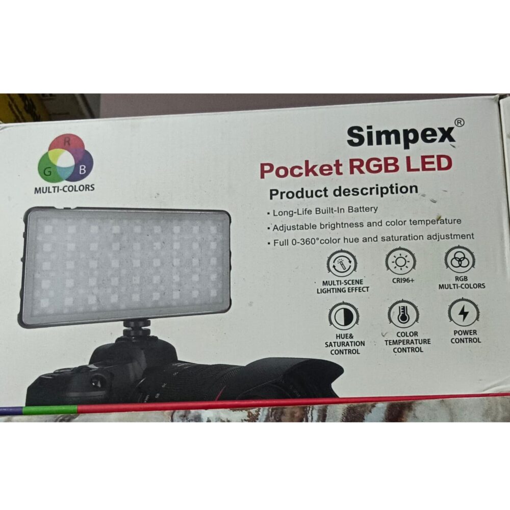 Simpex Pocket RGB LED Light